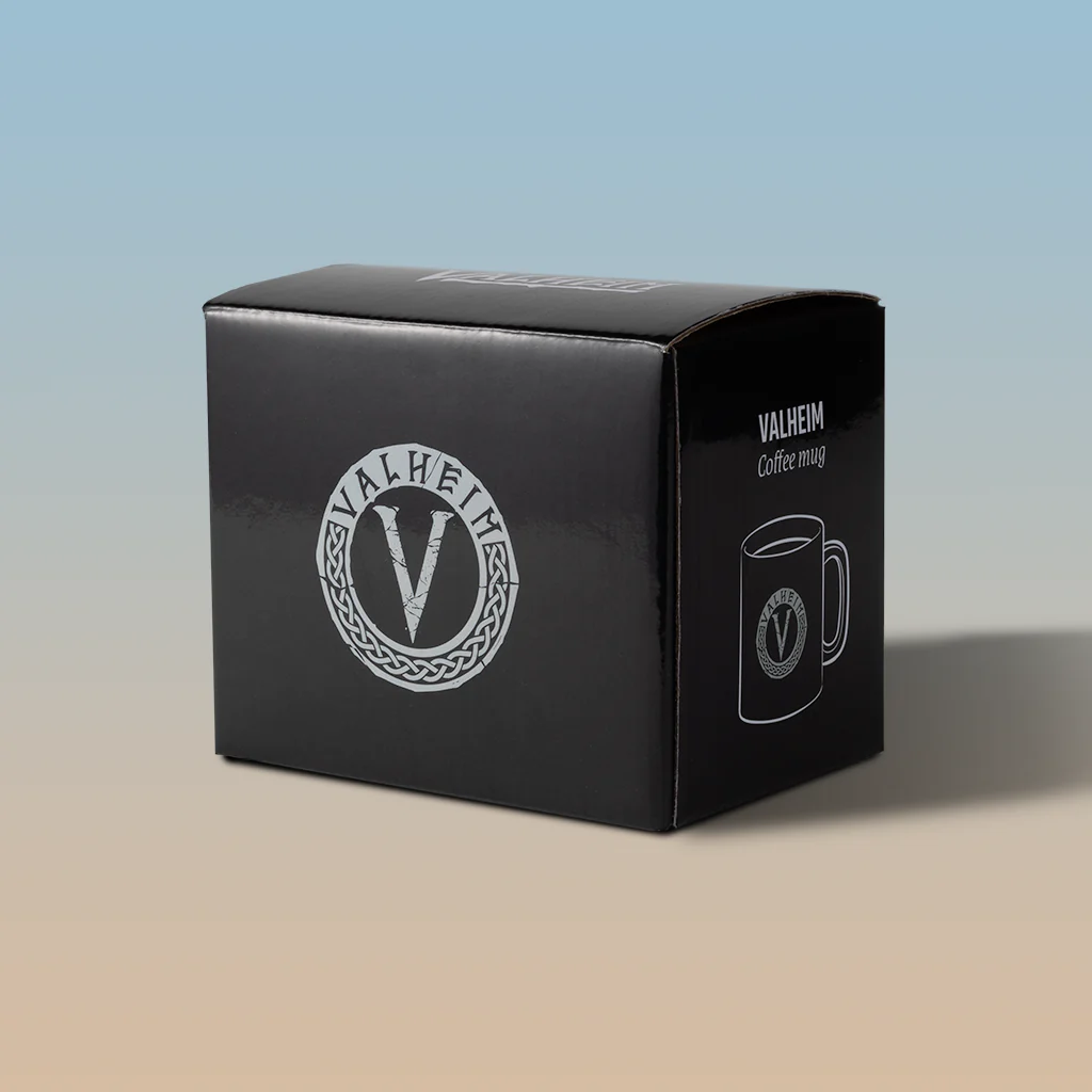 Valheim Emblem, Coffee Mug, Black - Image 2